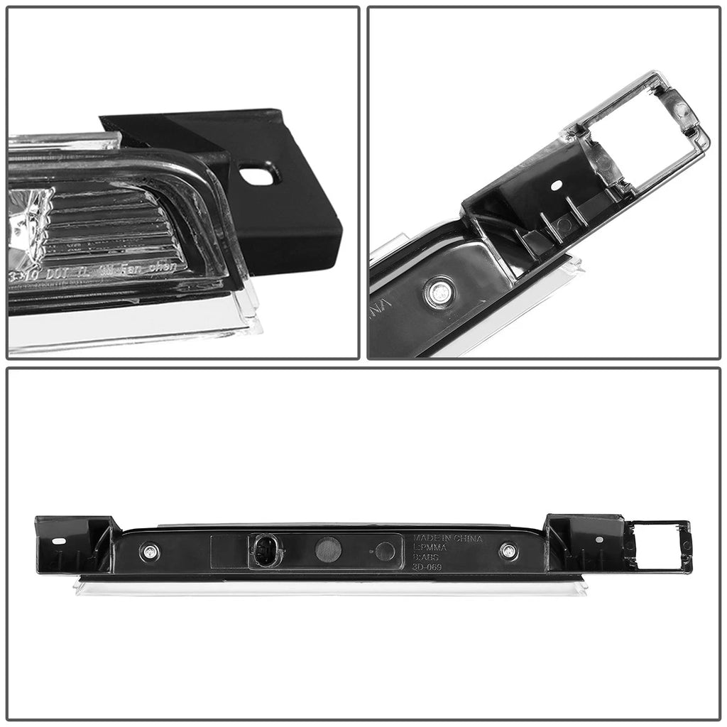 LED Third Brake Light for Chevy Equinox (2010–2017) - Chrome Housing