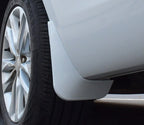 Set of 4 Painted Black Mud Flaps for Toyota Corolla Sedan (2020–2023)