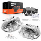 Front Brake Calipers & Pads for Mercedes-Benz E350 E550 ML500 (2006–2011)