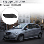 1 Pc Fog Light Grill for Mercedes-Benz B W246 (2012–2018) No. 2468851522 Black