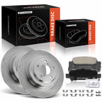 Rear Disc Brake Rotors & Ceramic Pads for Subaru Outback Legacy (2000–2004)