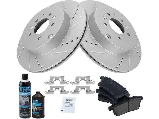 Rear Brake Pad and Rotor Kit for Mazda CX-9 (2007–2015) WM979TY