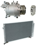 AC Compressor Kit With Condenser for Honda Civic Coupe 2.0L (2010–2011)