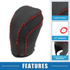Gear Shifting Knob Cover Trim for Toyota Camry (2018–2023) Black Red