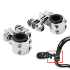 Highway Bar Foot Pegs Mount Clamps for Harley (1" 1.25")