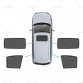 2X Rear Magnetic Mesh Sunshades for Kia Carnival (2020–2023)