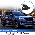 1 Pc Fog Light Grill for Buick Encore GX (2020–2023) No. 42740453 Black