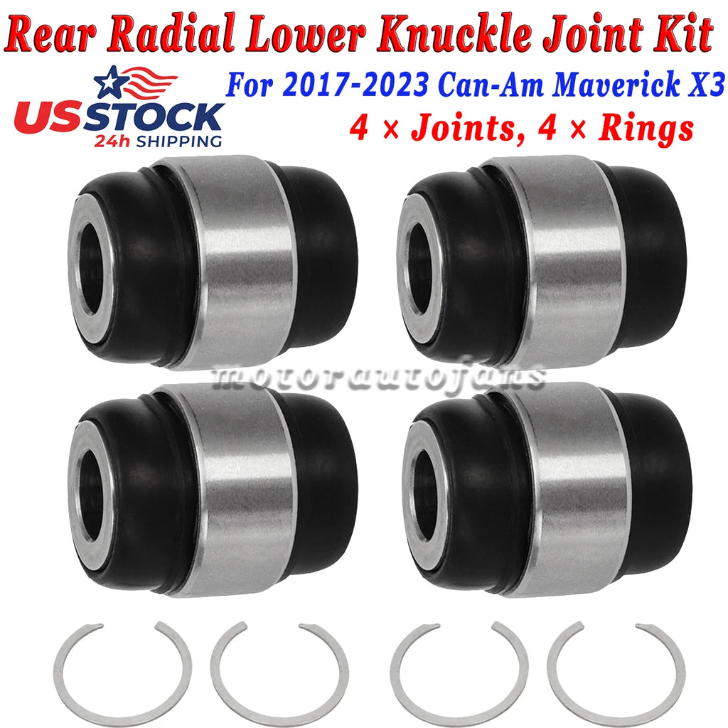 Set of 2 Rear Radial Lower Knuckle Joint for Can-Am Maverick X3 (2017–2023) 706002317