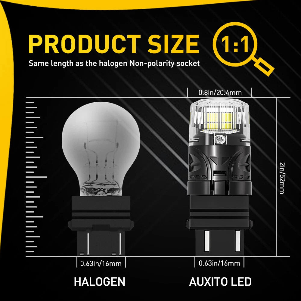 2X LED Reverse Turn Signal Bulbs for Make Model