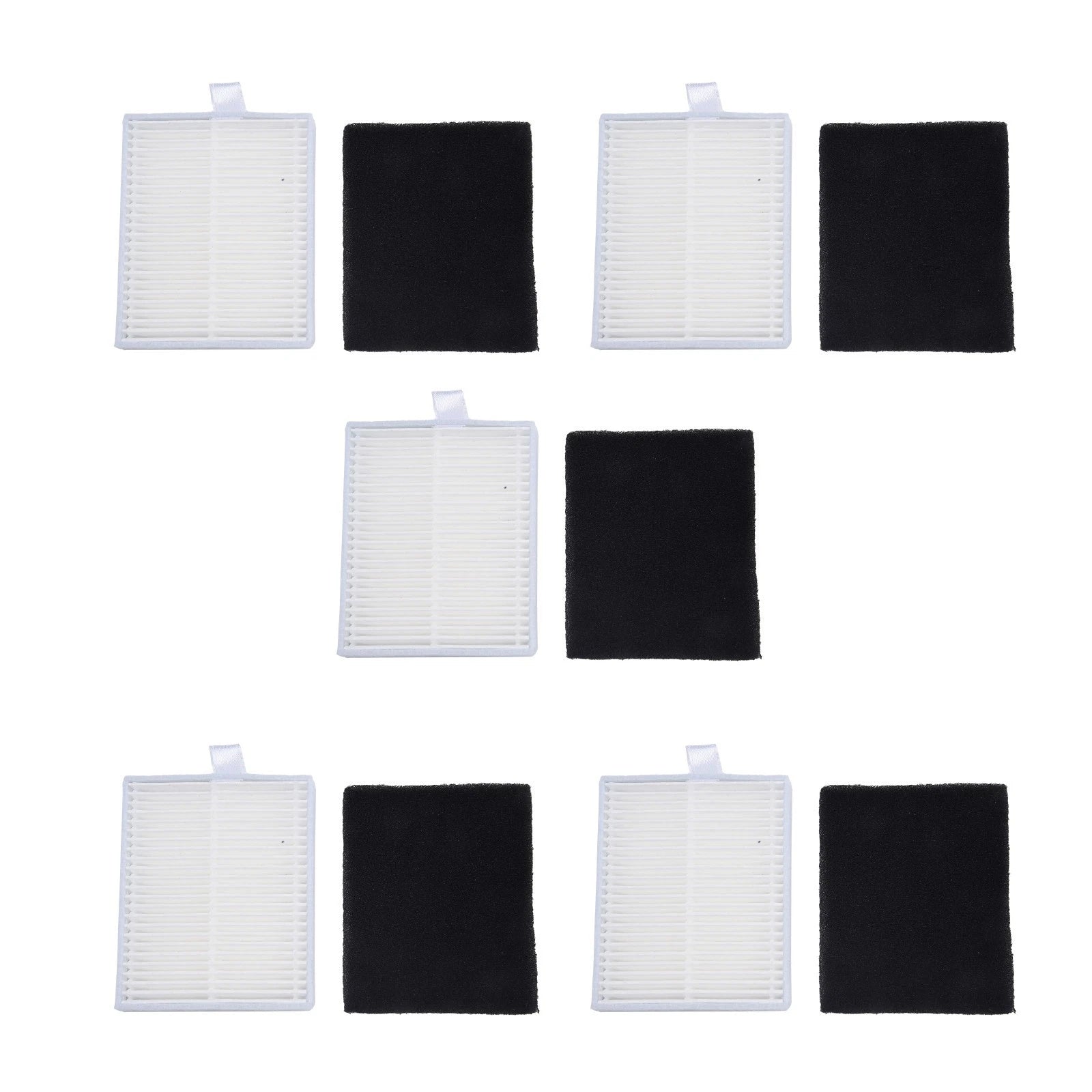 Pack of 5 Filters for Clean L50 SES L60 Vacuum