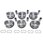 6PCS Engine Piston Ring for Land Rover Range Rover LR4 Jaguar XJ XF XE 3.0L V6