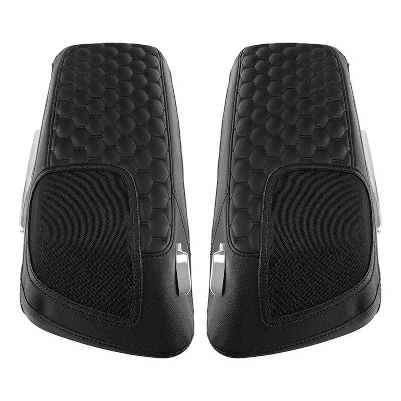 Saddlebag Lid Speaker Cutout Covers for Harley Road King Street Glide (2014–2023)