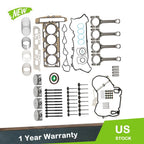 Engine Overhaul Rebuild Kit for Buick LaCrosse Verano Regal 2.4L (2010–2017)