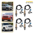 Set of 4 Oxygen Sensors for Chevrolet Silverado 1500 GMC Yukon (2003–2005)