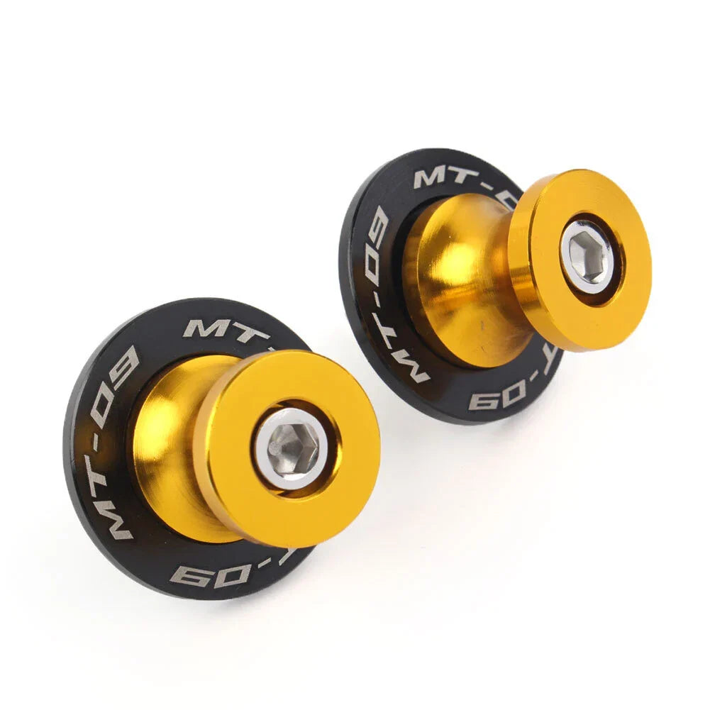Motorcycle 6MM Swingarm Spools Sliders for YAMAHA MT-09 FZ09 (2013-2022)