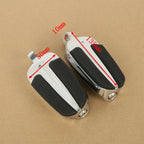 Highway Bar Footpegs Long Angled Adjustable Mount for Harley Touring Softail