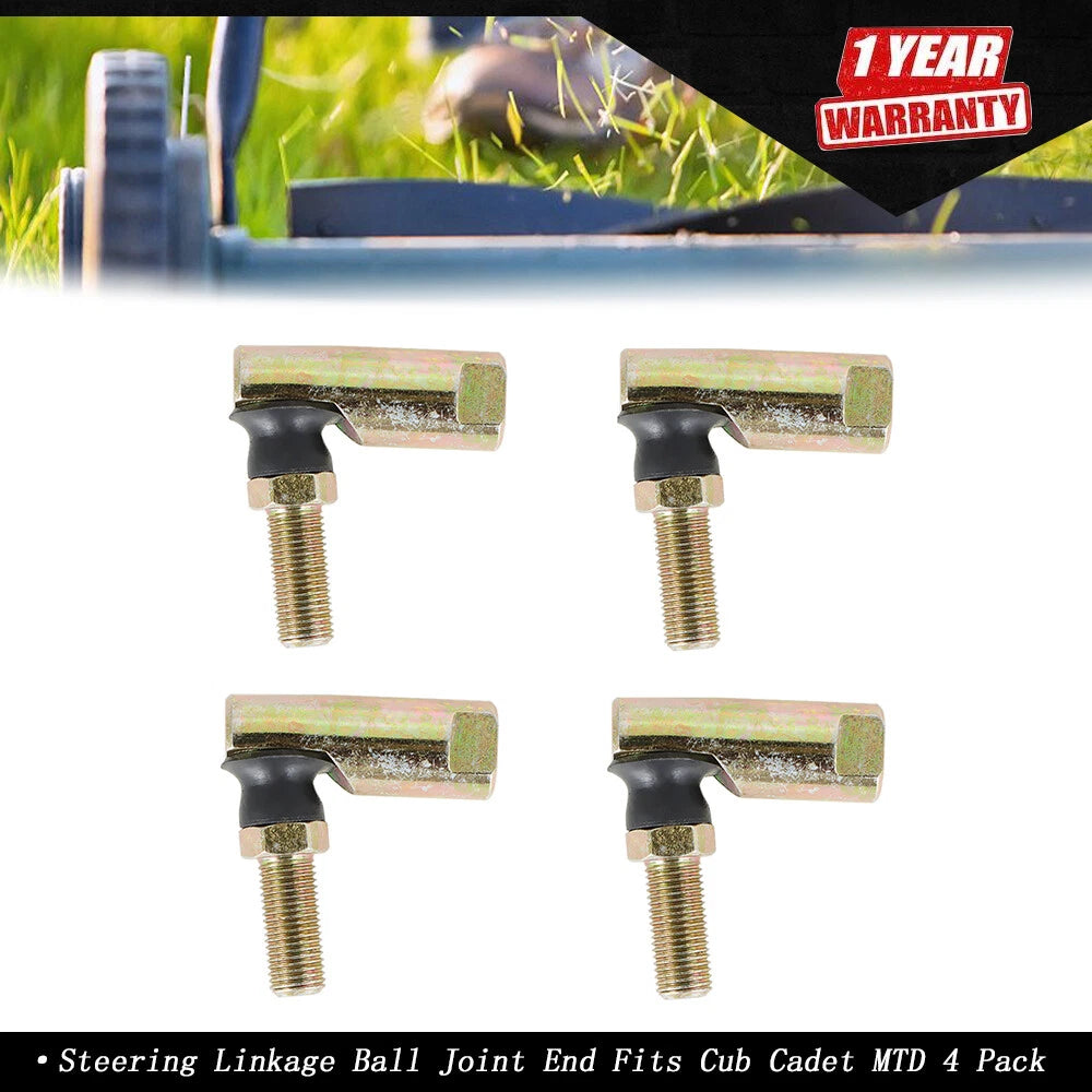 Set of 4 Steering Linkage Ball Joints for Cub Cadet MTD (Various Years)