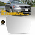 Heated Mirror Glass for Volkswagen Passat (2012–2015) Passenger Side
