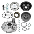 Rear Brake Drum Hub Plate Cover Kit for Honda TRX450FE TRX450FM (1998–2004)