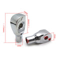 Chrome Foot Pegs Connection Adapter for Suzuki Intruder 1400 1500 (1998–2004)