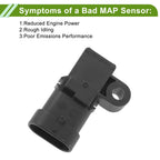 MAP Sensor for Chevrolet Cruze 1.6 (2010–2016) No.55563375