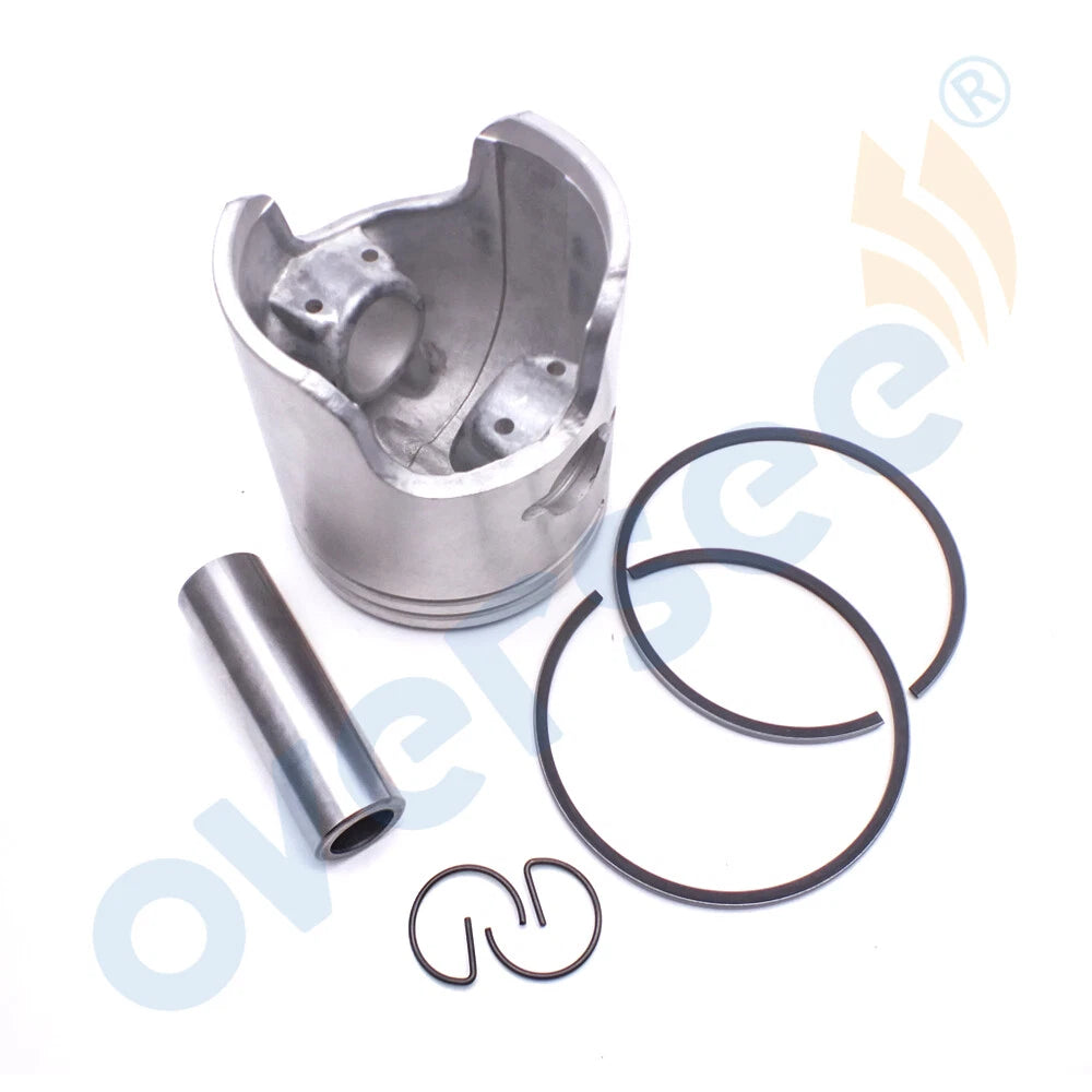 3PCS Piston & Rings & Pin Kit STD for Yamaha Outboard 40-50HP (2T)