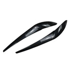 1 Pair Front Headlight Eyebrow Eyelid Covers for BMW X3 X4 (2014-2017)