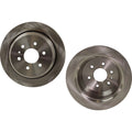 Set of 2 Disc Brake Rotors for Chevrolet Colorado (2015–2021) Rear