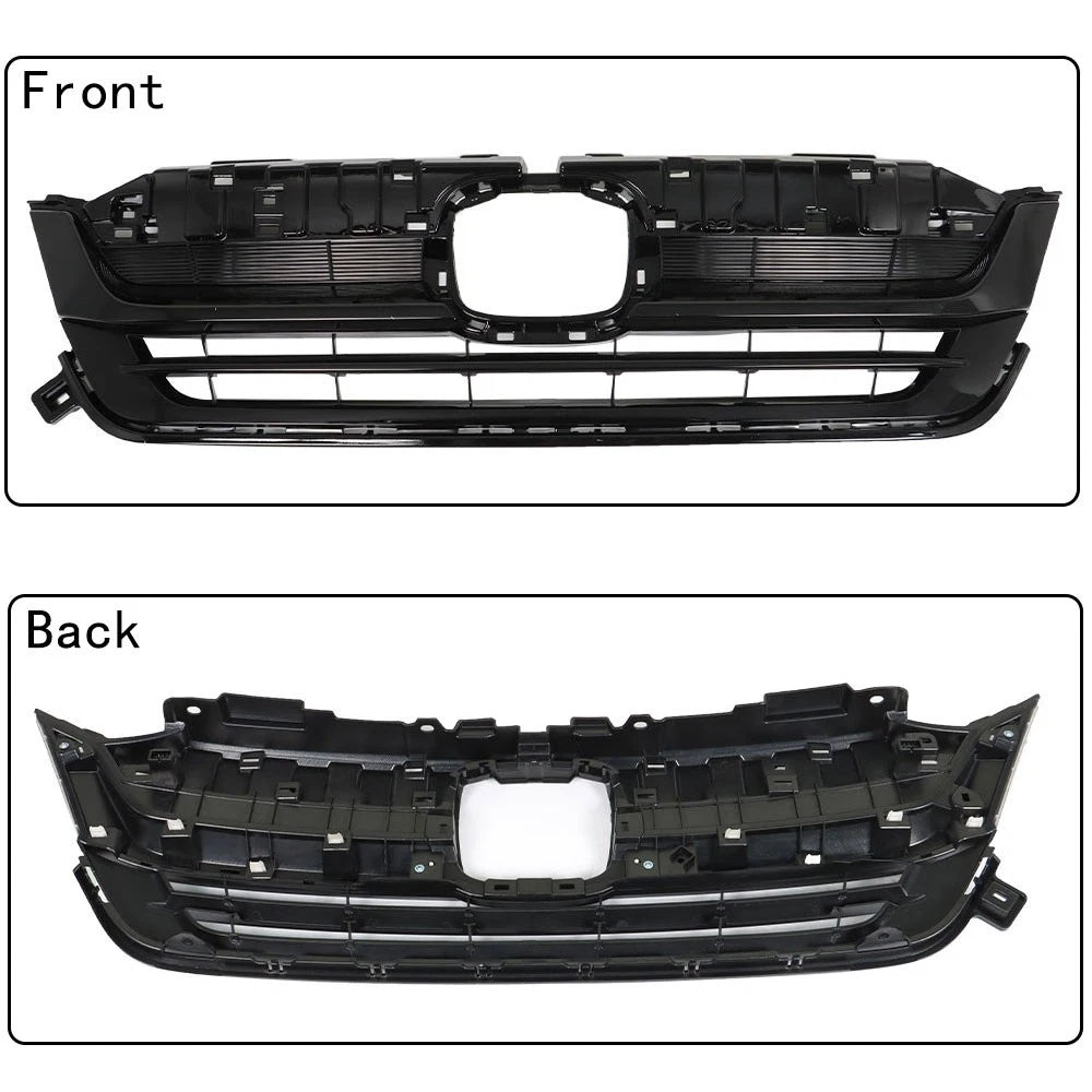 Front Upper Grille Assembly for Honda Pilot (2019-2021) Black