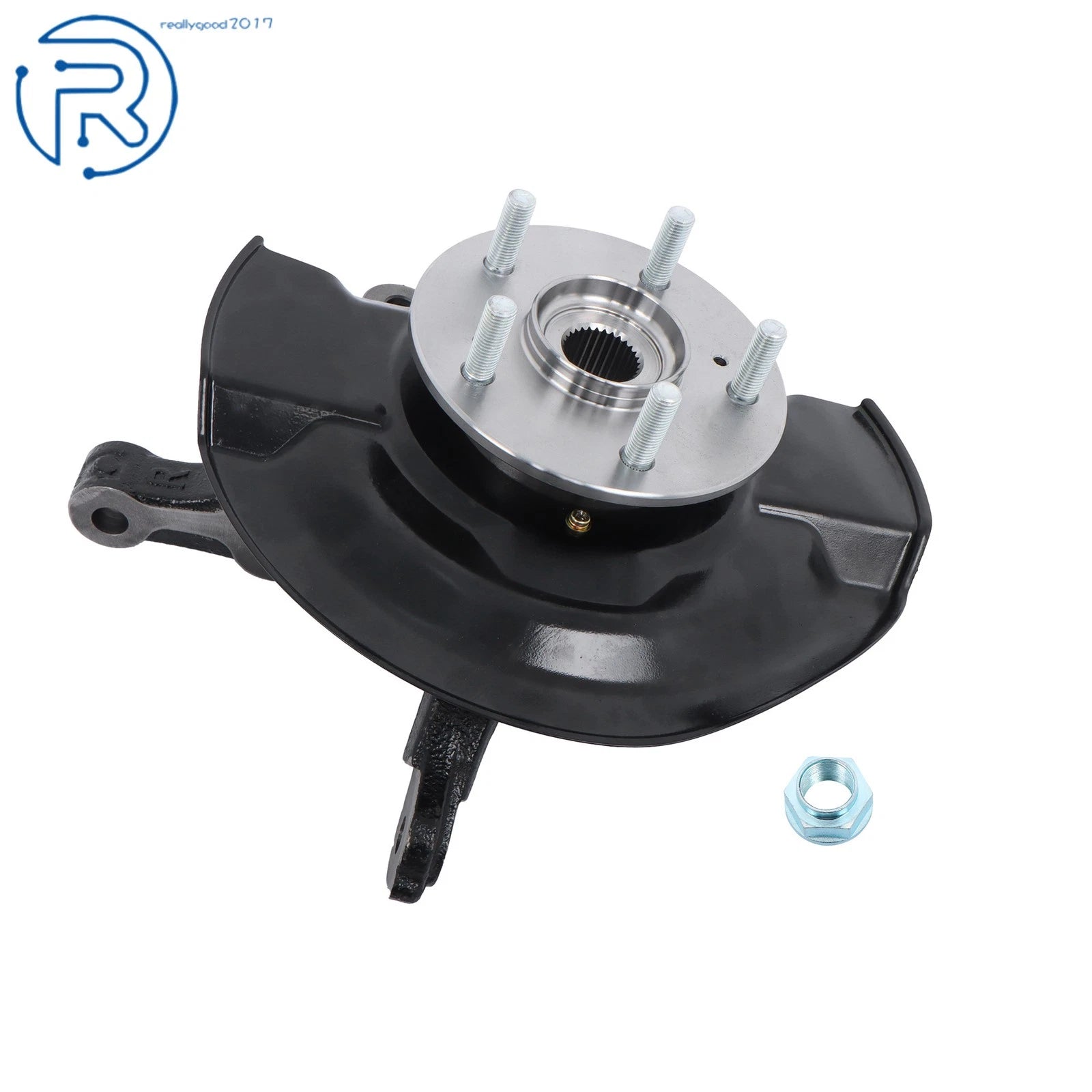 Front Right Steering Knuckle & Wheel Hub Bearing Assembly for Honda CR-V (2007-2009)