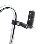 Chrome Dominator CNC FootPeg for Harley Softail (1.25" Clamp, 32mm)