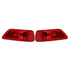 Set of 2 Rear Reflector Fog Lamp Covers for Jeep Compass Grand Cherokee (2011–2017)