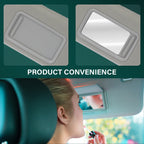 Driver Side Sun Visor Gray for Toyota Camry (2012–2017) 2.5L 3.5L