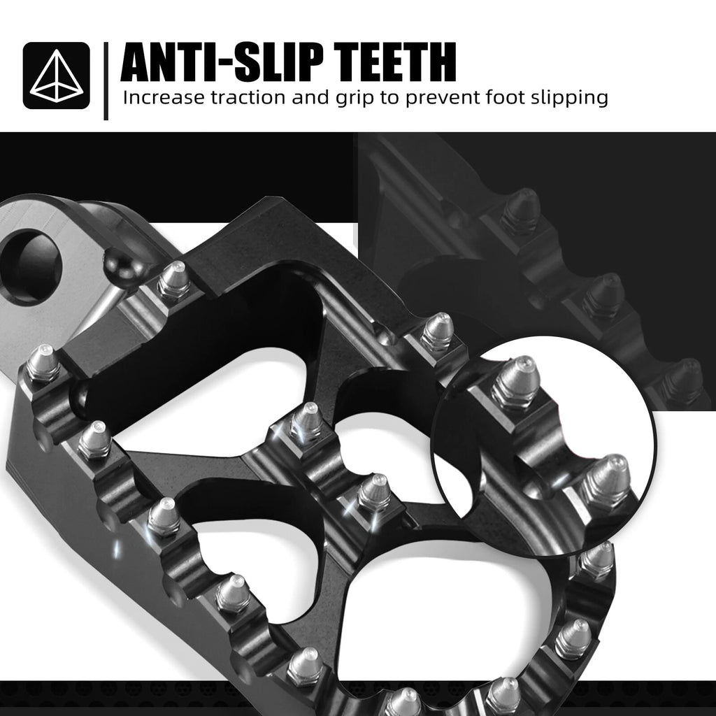 Billet Foot Pegs for Honda CRF450R CRF450X (2002–2020)