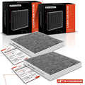 2X Activated Carbon Cabin Air Filter for Ram 2500 3500 (2003–2023)
