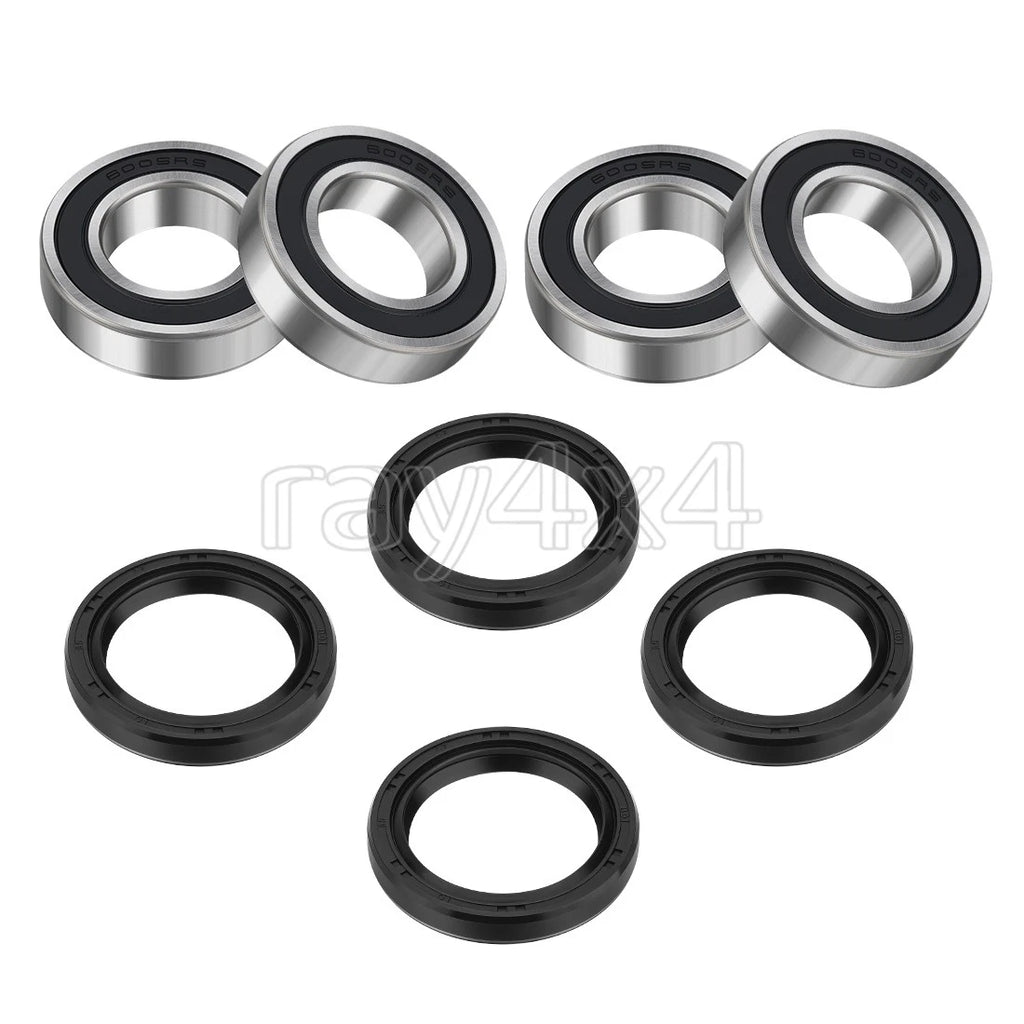 2X Front Wheel Bearing Seals for Kawasaki Mule 3000 3010 3020 4000 4010