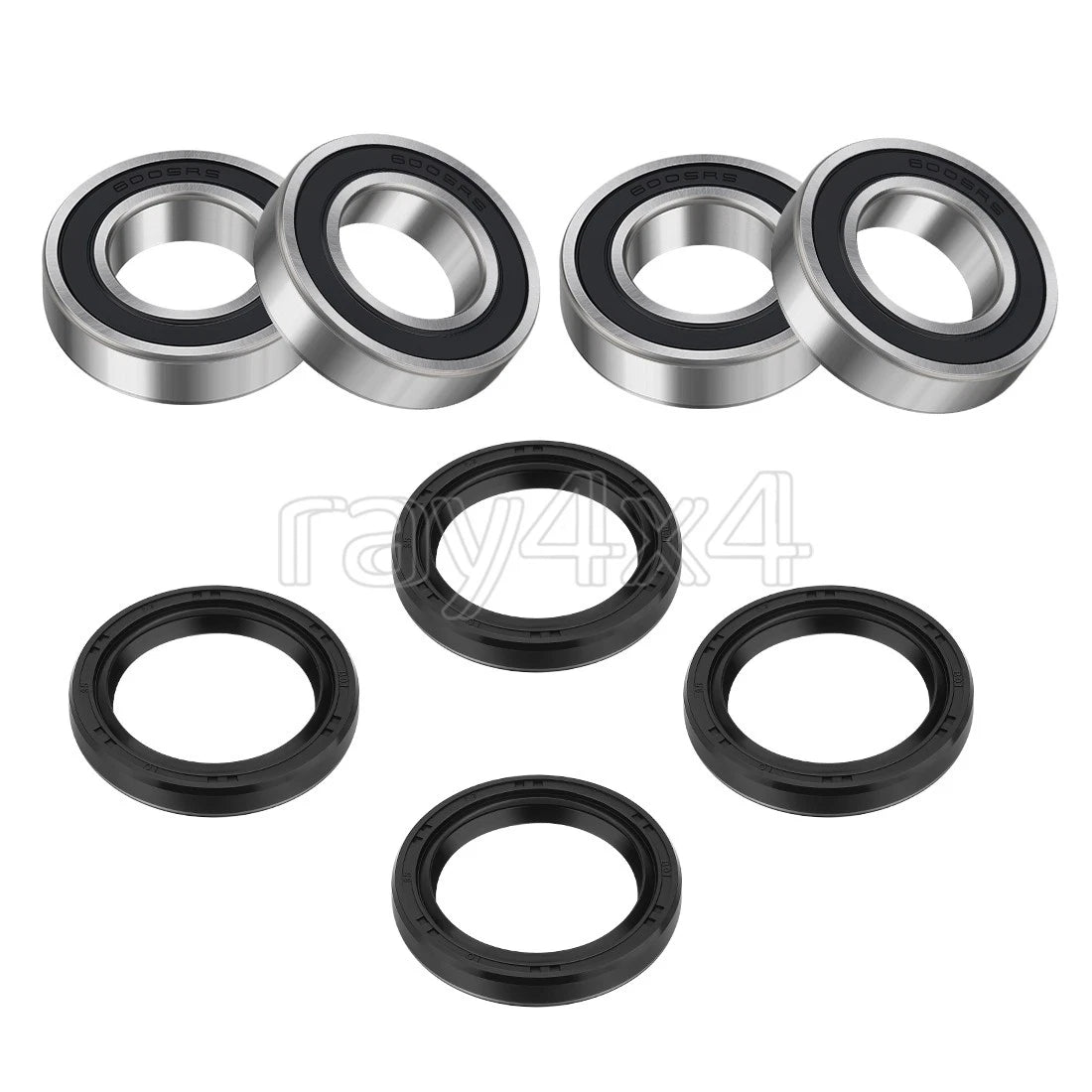 2X Front Wheel Bearing Seals for Kawasaki Mule 3000 3010 3020 4000 4010