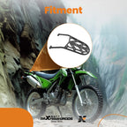 Rear Cargo Rack Bracket for Kawasaki KLX250S KLX300 (2009–2025) Black
