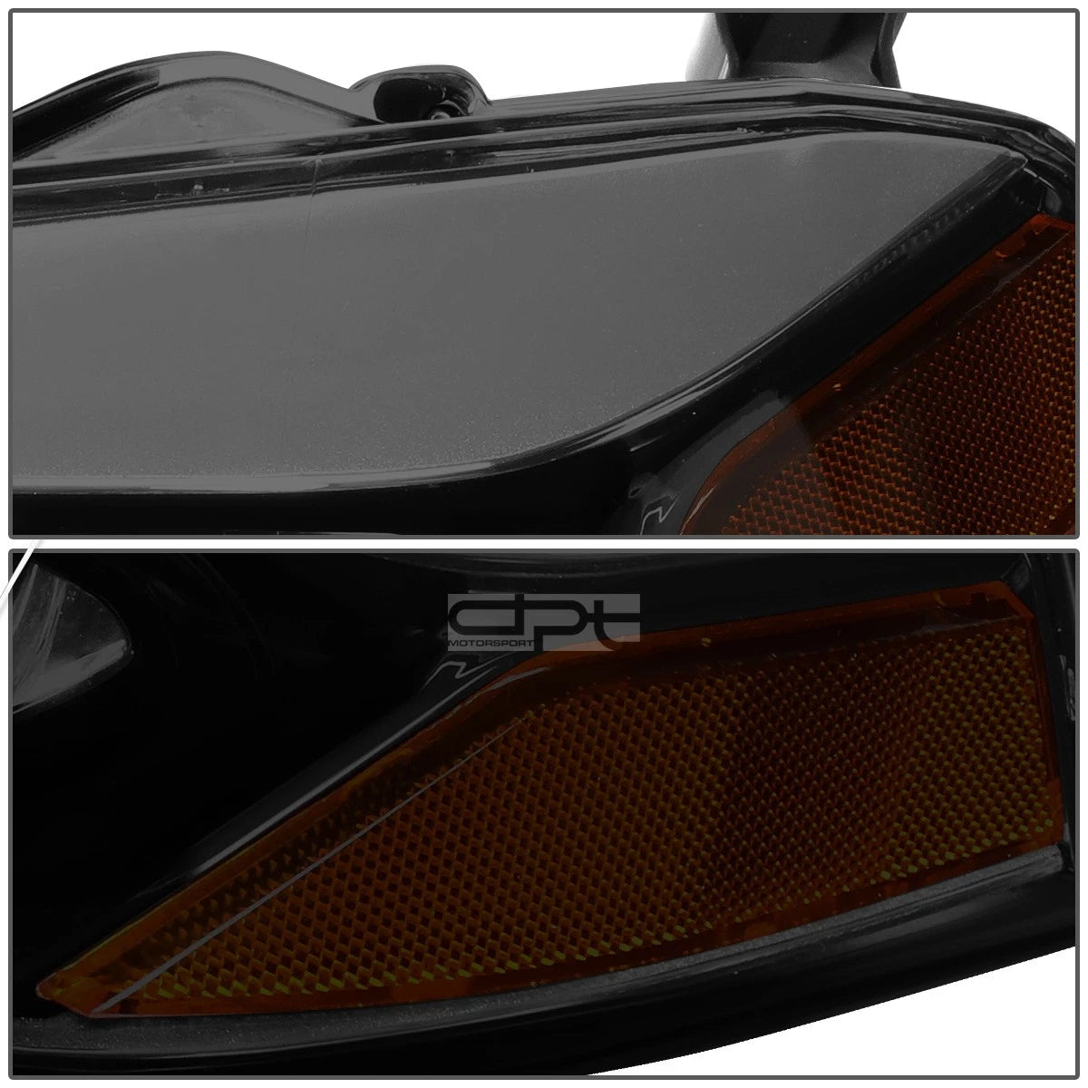 Smoked Housing Amber Side Projector Headlight for Toyota Corolla (2014–2016)