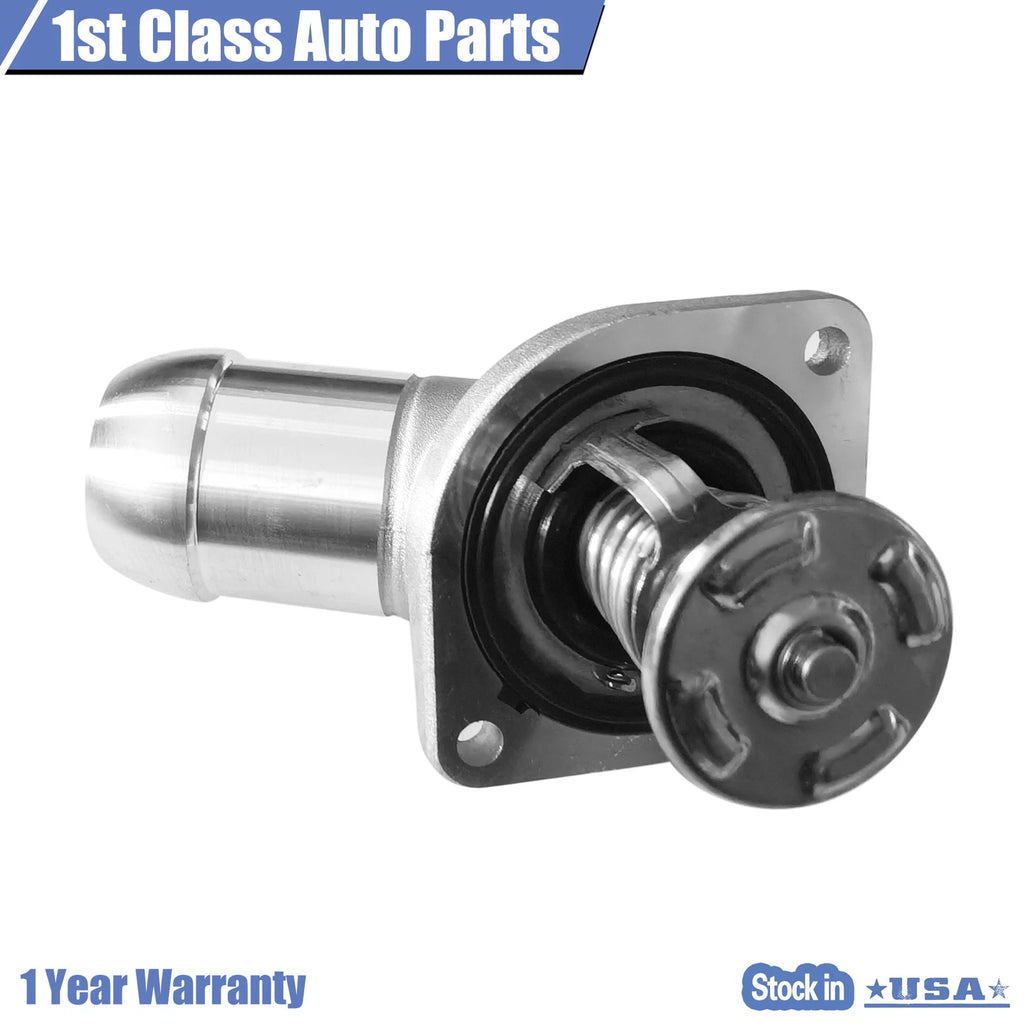 Coolant Thermostat Housing Water Inlet Assembly for Cadillac Chevy GMC (902-2836)