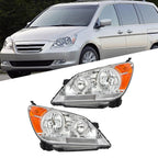 Set of 2 Halogen Headlight Assemblies for Honda Odyssey (2005â2010)