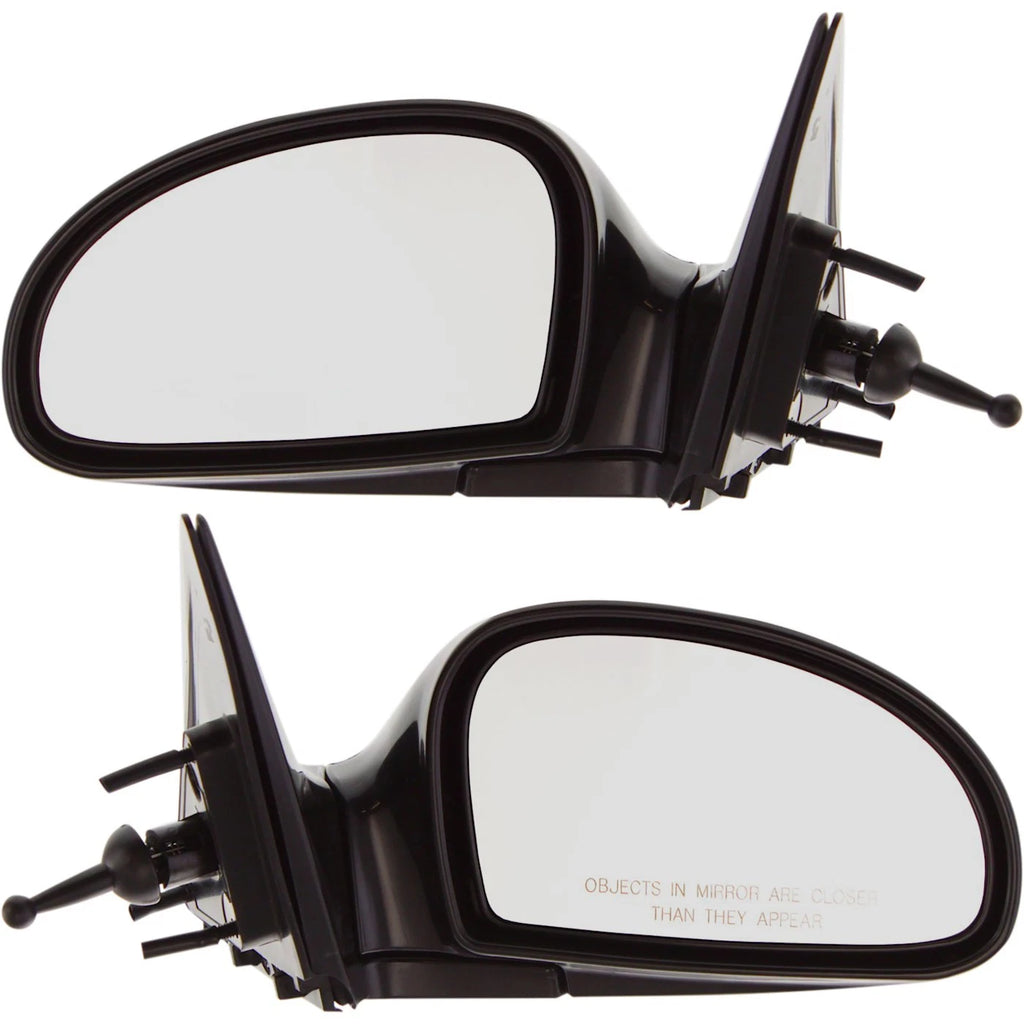 Manual Mirror Set for Kia Spectra (2004–2009) - Paintable, Folding