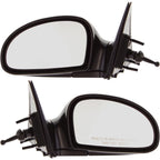 Manual Mirror Set for Kia Spectra (2004–2009) - Paintable, Folding