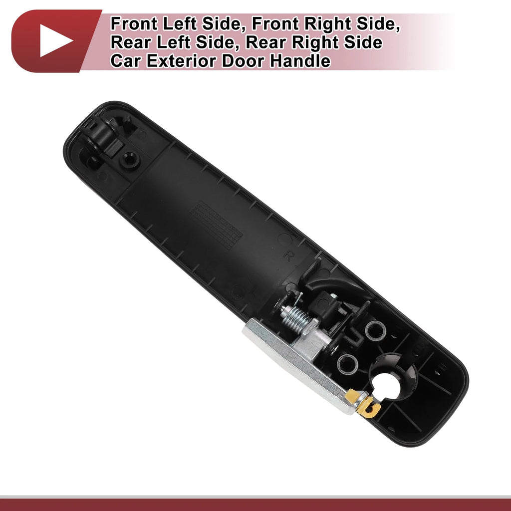 Front Rear Door Handle No. 55112383AE for Dodge Ram 1500 (2019–2023) Black