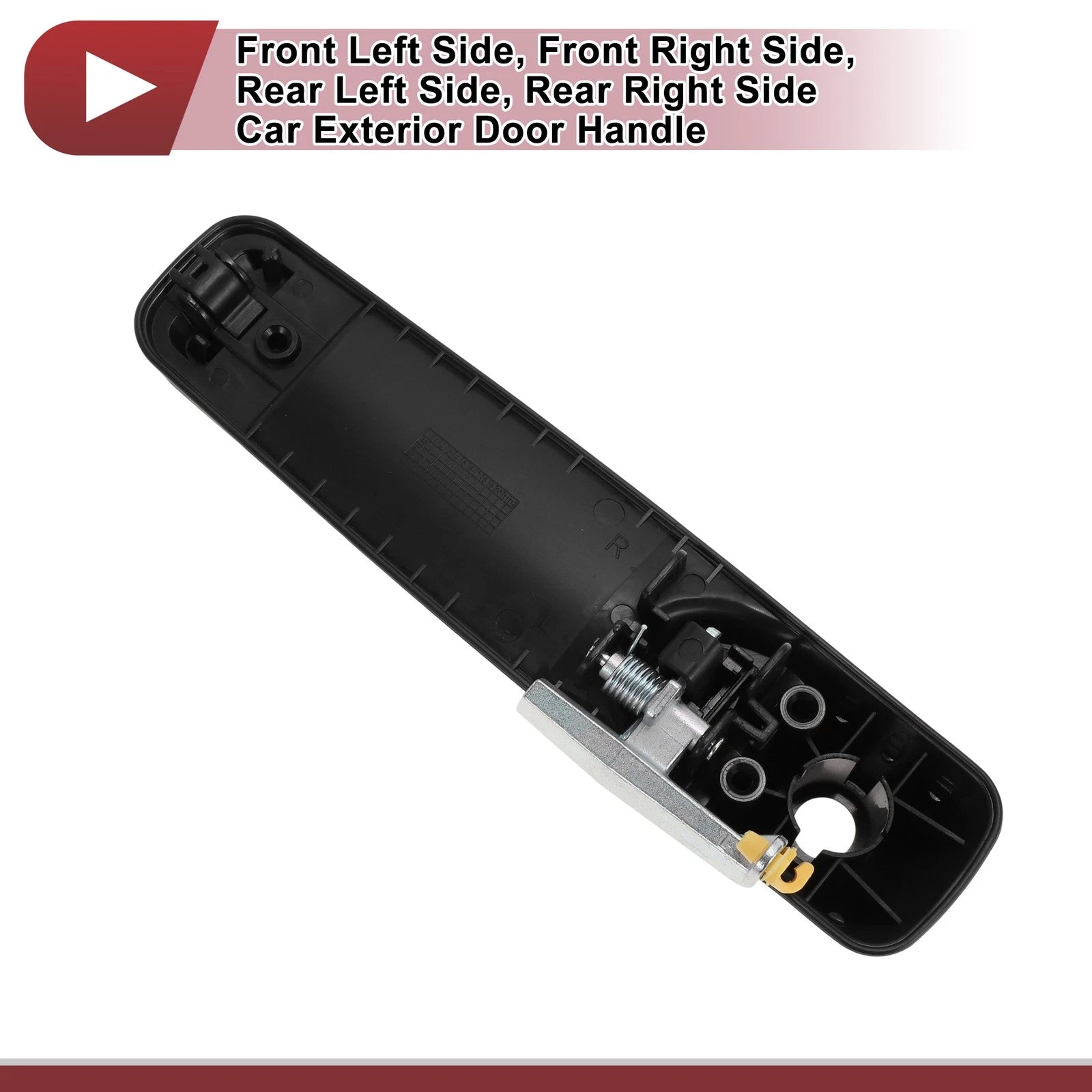 Front Rear Door Handle No. 55112383AE for Dodge Ram 1500 (2019–2023) Black