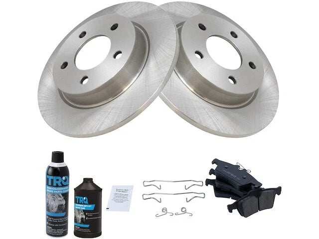 Rear Brake Pad and Rotor Kit for Mazda 3 (2006–2013) WV453YD