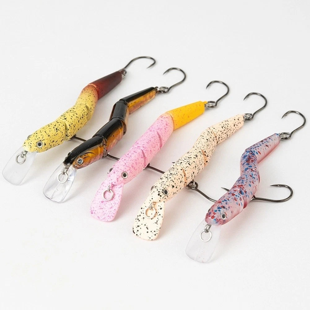 Wobble Minnow Hard Bait 8.5cm with Realistic S-Shaped Action