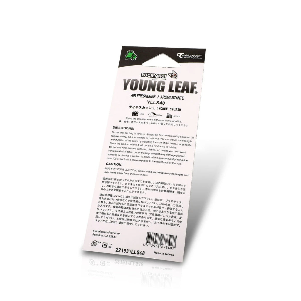 Hanging Air Fresheners for Car/Room - Treefrog Lychee Squash Scent