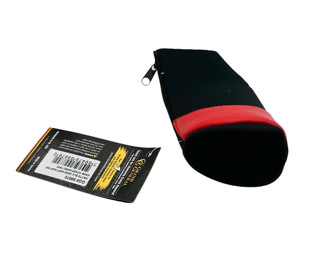 Gear Shift Knob Cover Black Red Trim for Eaton Fuller 9 10 13 15 18 Speed (2010–2020)
