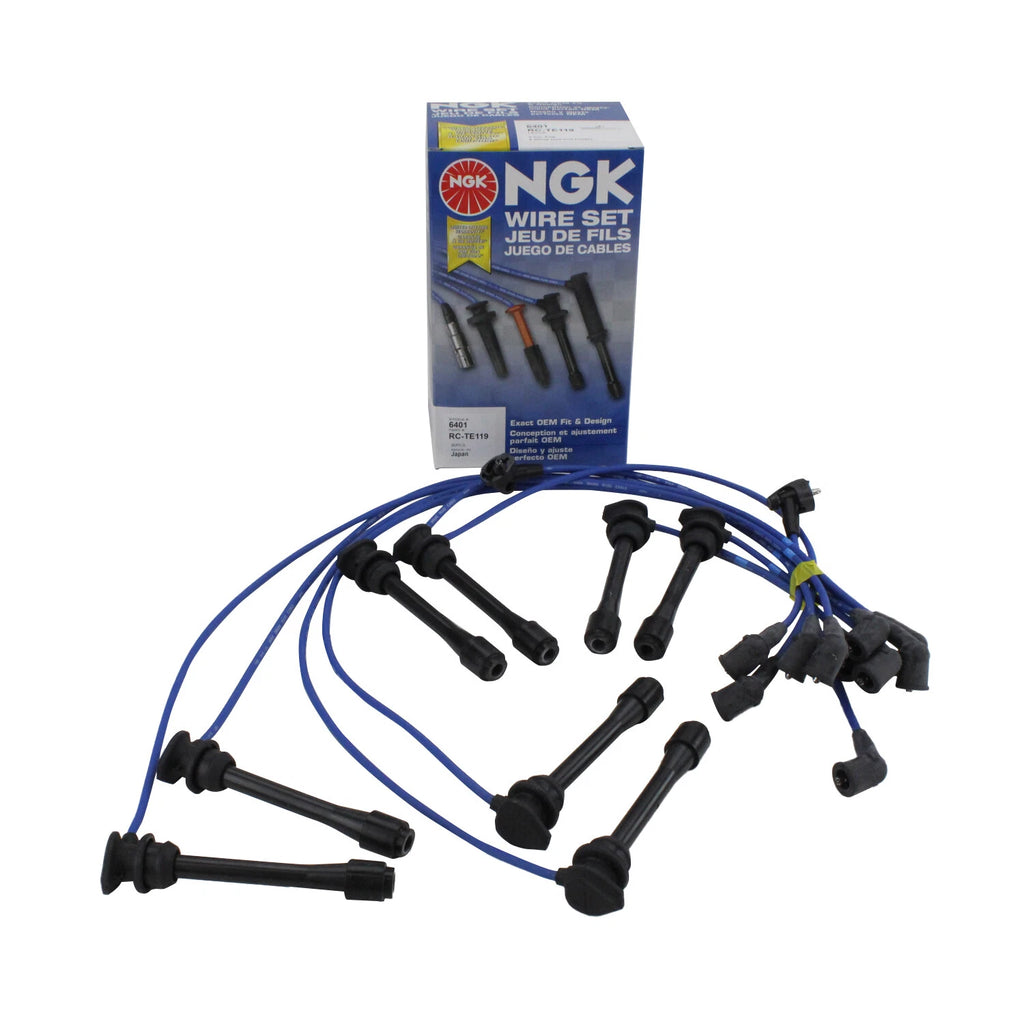 NGK 6401 / TE119 Ignition Wire Set for Lexus LS400 SC400 (1990–2000)